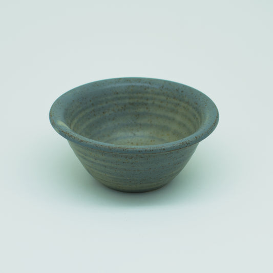 Small Granite Blue Hand-Thrown Stoneware Bowl #22